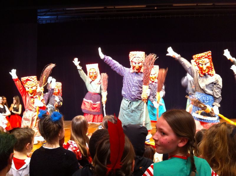 Auftritt bei der Kinderfasnacht der Narhalla im Bürgerhaus 2014